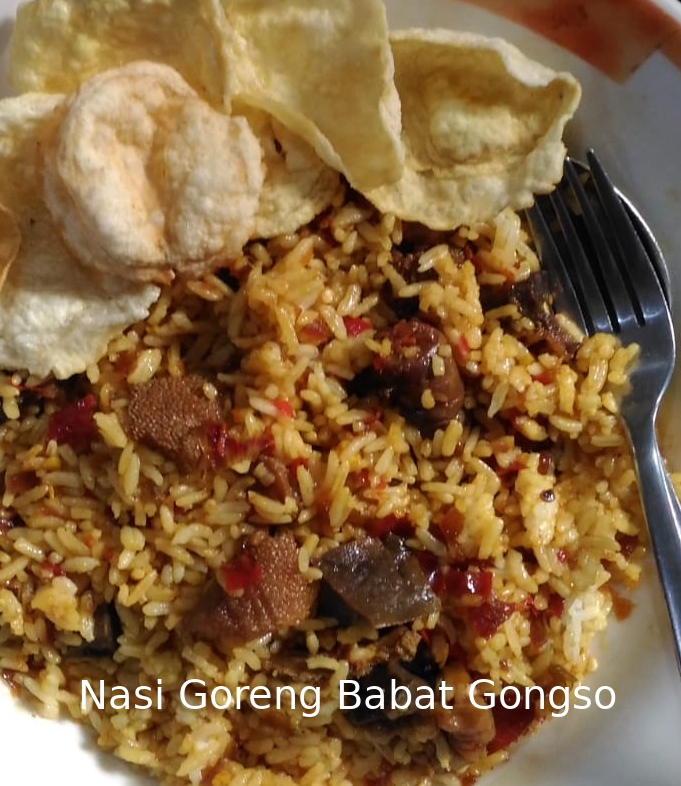 Bumbu Nasi Goreng Babat Gongso (termasuk daging)