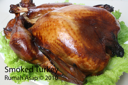 Smoked Roast Turkey / Kalkun Asap Panggang