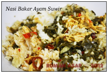 Nasi Bakar Ayam Suwir